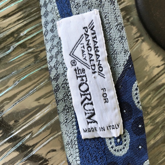 Pancaldi for The Forum | Designer Italian Silk Tie - Picture 3 of 4